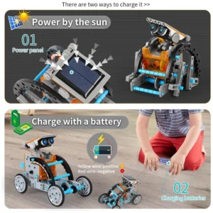 12-In-1 Stem Solar Robot Kit