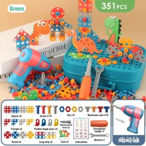 Pretend Play Preschool Nut Screw Set
