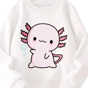 ​Children's Cotton Axolotl Graphic Sweatshirt