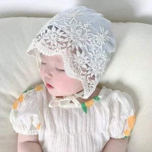 Flower Embroidery Lace Hat