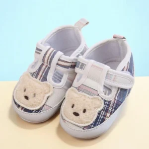 Cute Bear Soft Baby Flats